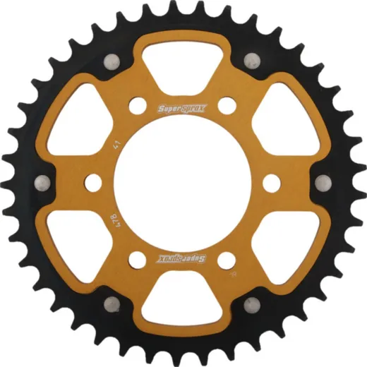 Stealth-Rear Sprocket / Chain Wheel Supersprox 530/41t gold 12813S41