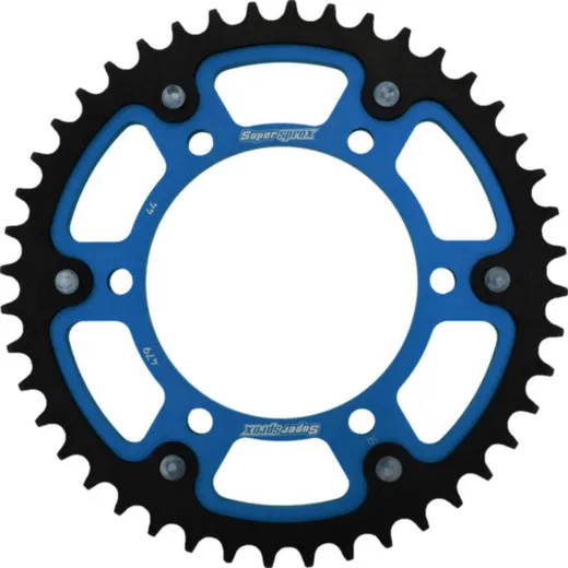 Stealth-Rear Sprocket / Chain Wheel Supersprox 530/44t blue 12813B44