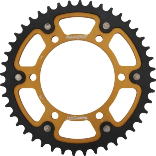 Stealth-Rear Sprocket / Chain Wheel Supersprox 530/44t gold 12813S44
