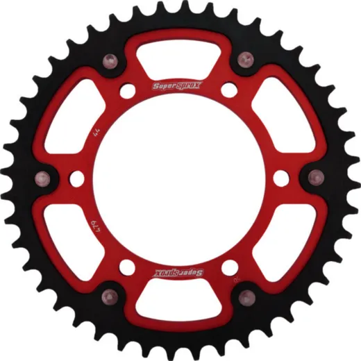 Stealth-Rear Sprocket / Chain Wheel Supersprox 530/44t red 12813R44