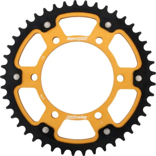 Stealth-Rear Sprocket / Chain Wheel Supersprox 530/45t gold 12813S45