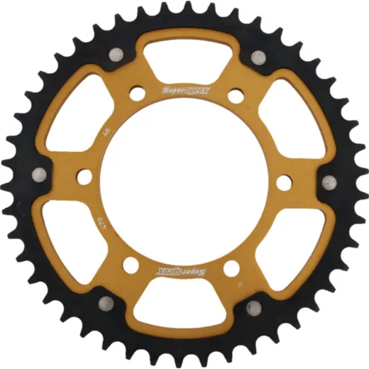 Stealth-Rear Sprocket / Chain Wheel Supersprox 530/46t gold 12813S46