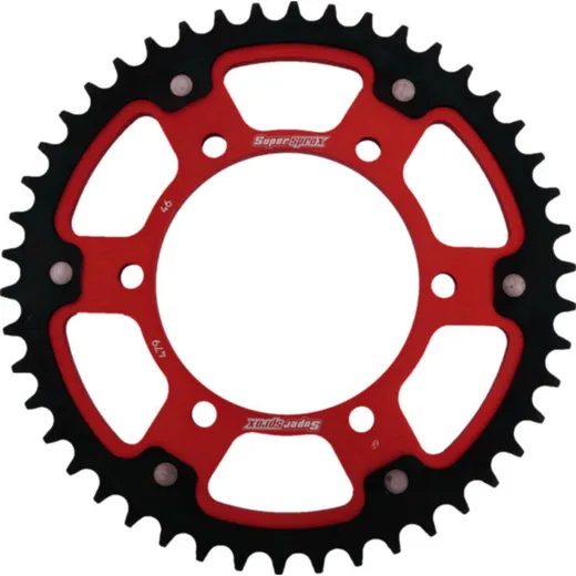 Stealth-Rear Sprocket / Chain Wheel Supersprox 530/46t red