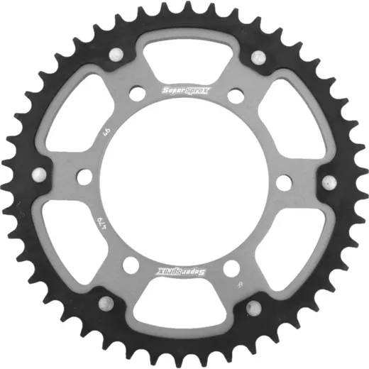 Stealth-Rear Sprocket / Chain Wheel Supersprox 530/46t silver