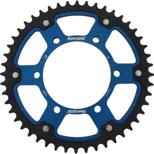 Stealth-Rear Sprocket / Chain Wheel Supersprox 530/48t blue 12813B48