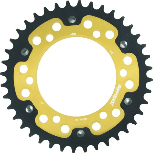 Stealth-Rear Sprocket / Chain Wheel Supersprox 525/40t gold 12810S40