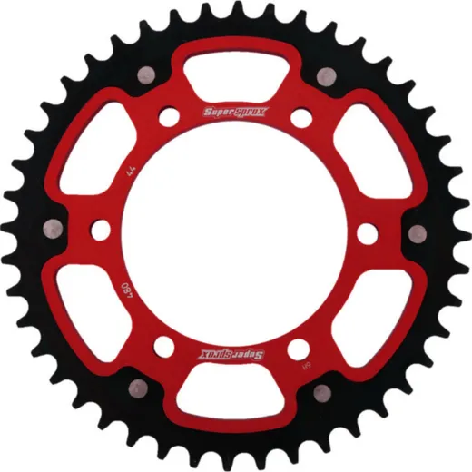 Stealth-Rear Sprocket / Chain Wheel Supersprox 525/44t red 12810R44