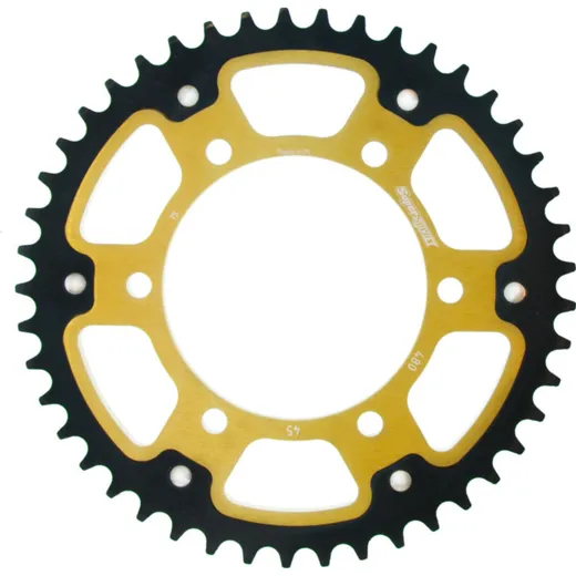 Stealth-Rear Sprocket / Chain Wheel Supersprox 525/45t gold 12810S45