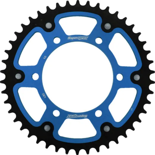 Stealth-Rear Sprocket / Chain Wheel Supersprox 525/46t blue 12810B46