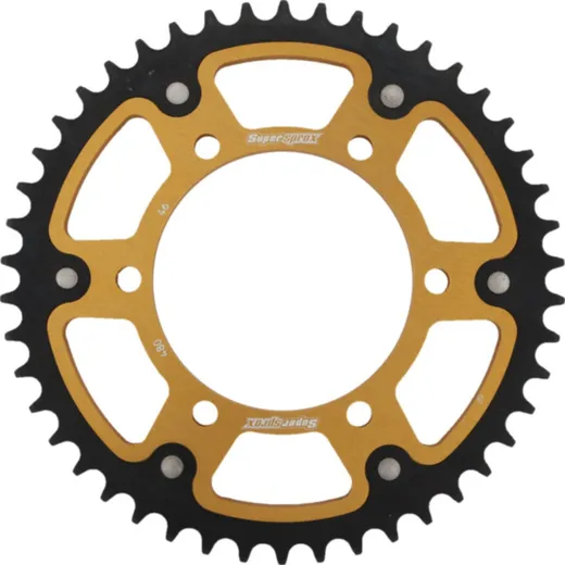 Stealth-Rear Sprocket / Chain Wheel Supersprox 525/46t gold 12810S46