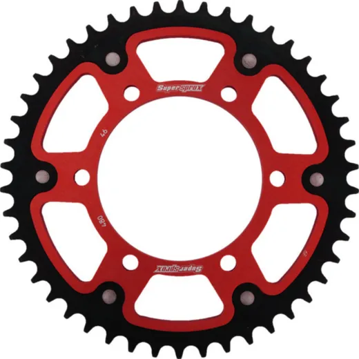 Stealth-Rear Sprocket / Chain Wheel Supersprox 525/46t red 12810R46