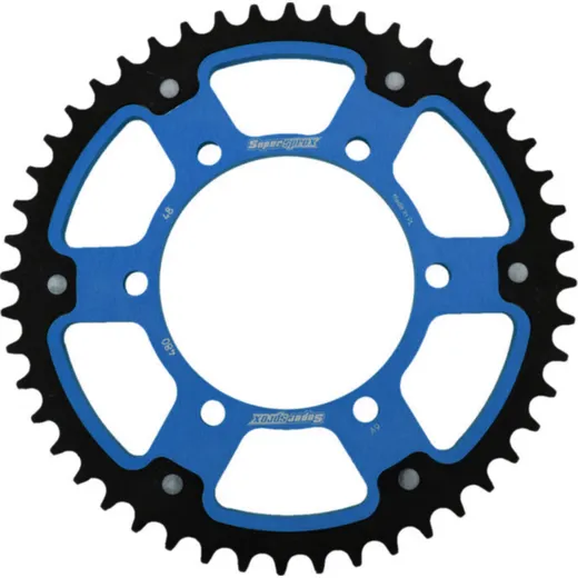 Stealth-Rear Sprocket / Chain Wheel Supersprox 525/48t blue