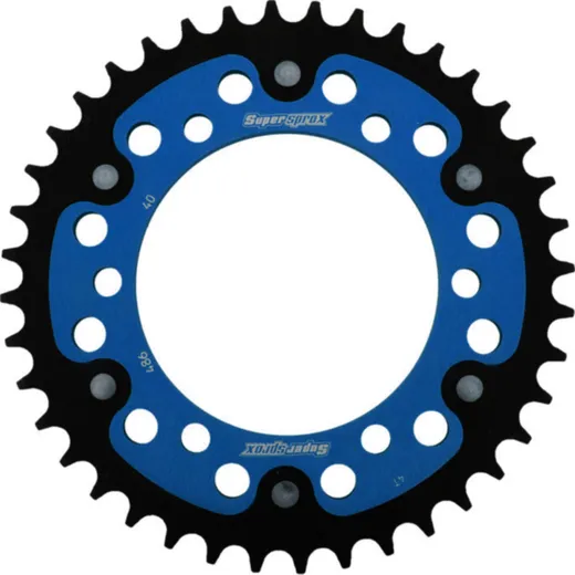 Stealth-Rear Sprocket / Chain Wheel Supersprox 520/40t blue 16500B40