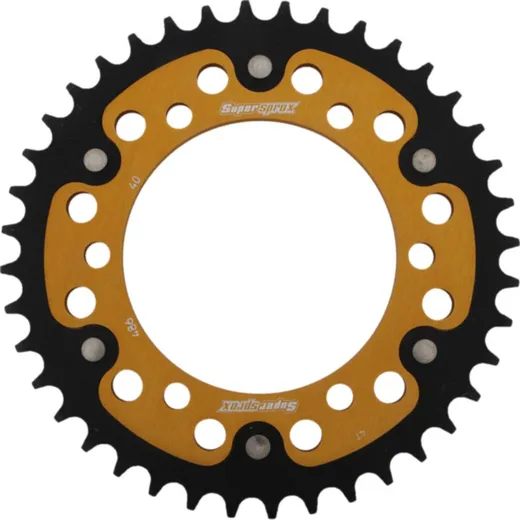 Stealth-Rear Sprocket / Chain Wheel Supersprox 520/40t gold 16500S40