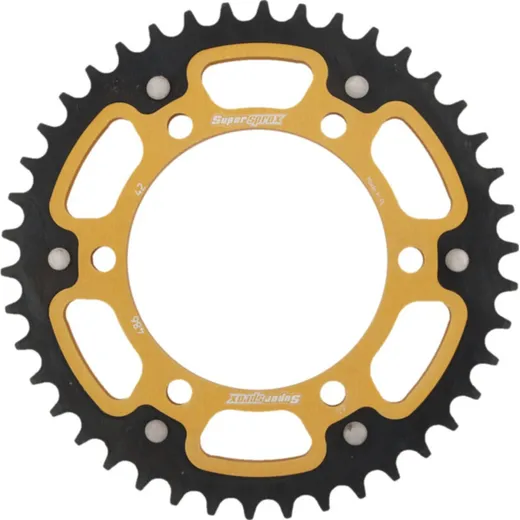 Stealth-Rear Sprocket / Chain Wheel Supersprox 520/42t gold 16500S42