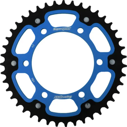 Stealth-Rear Sprocket / Chain Wheel Supersprox 520/43t blue 16500B43