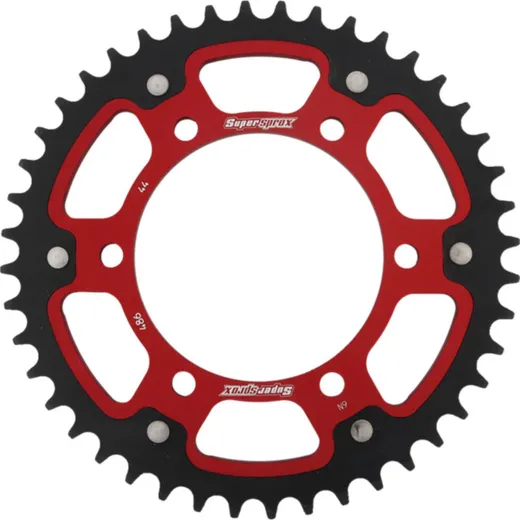 Stealth-Rear Sprocket / Chain Wheel Supersprox 520/44t red 16500R44