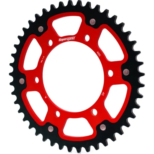 Stealth-Rear Sprocket / Chain Wheel Supersprox 520/45t red 16500R45