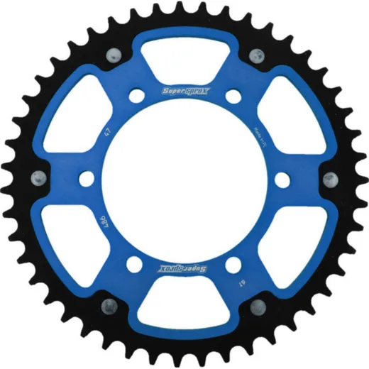 Stealth-Rear Sprocket / Chain Wheel Supersprox 520/47t blue 16500B47
