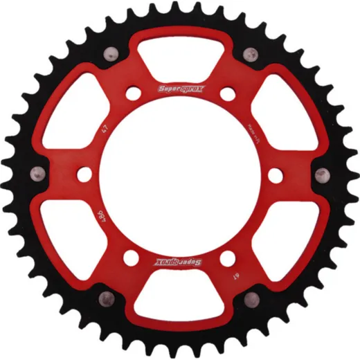 Stealth-Rear Sprocket / Chain Wheel Supersprox 520/47t red 16500R47