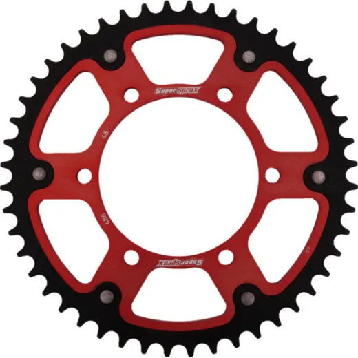 Stealth-Rear Sprocket / Chain Wheel Supersprox 520/48t red 16500R48