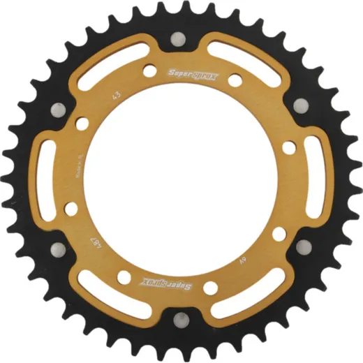Stealth-Rear Sprocket / Chain Wheel Supersprox 520/43t gold 16600S43