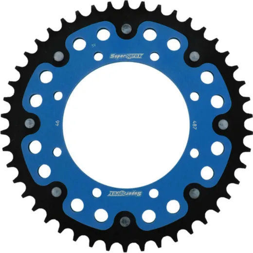 Stealth-Rear Sprocket / Chain Wheel Supersprox 520/46t blue 16600B46