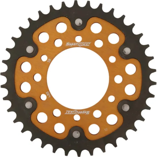 Stealth-Rear Sprocket / Chain Wheel Supersprox 530/38t gold 16402S38