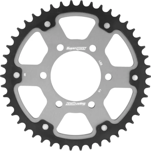 Stealth-Rear Sprocket / Chain Wheel Supersprox 530/46t silver 16402V46