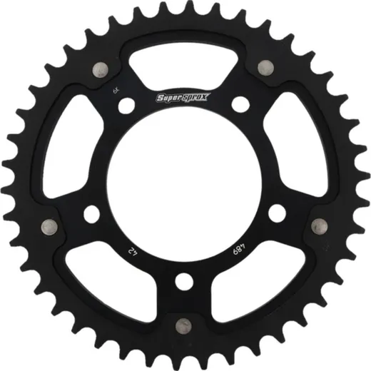 Stealth-Rear Sprocket / Chain Wheel Supersprox 530/42t black 16702K42