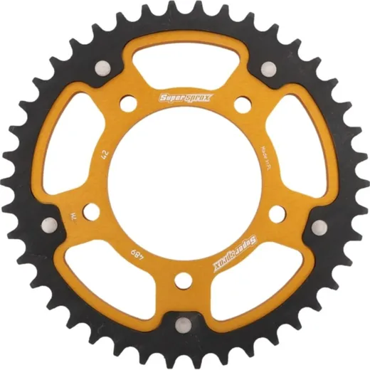 Stealth-Rear Sprocket / Chain Wheel Supersprox 530/42t gold 16702S42