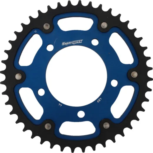 Stealth-Rear Sprocket / Chain Wheel Supersprox 530/44t blue 16702B44