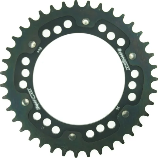 Stealth-Rear Sprocket / Chain Wheel Supersprox 525/39t black