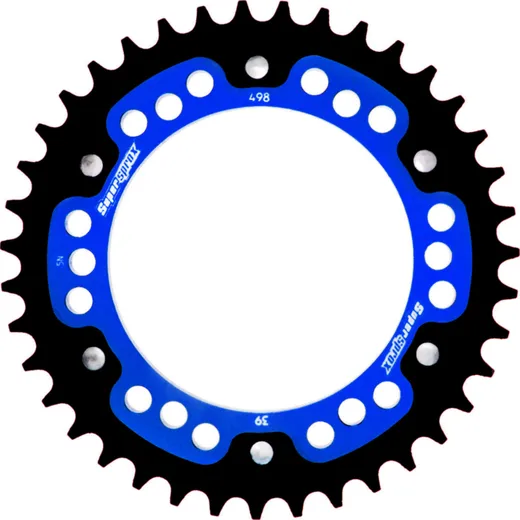 Stealth-Rear Sprocket / Chain Wheel Supersprox 525/39t blue