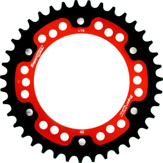 Stealth-Rear Sprocket / Chain Wheel Supersprox 525/39t red