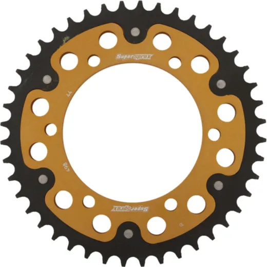 Stealth-Rear Sprocket / Chain Wheel Supersprox 525/44t gold 16605S44