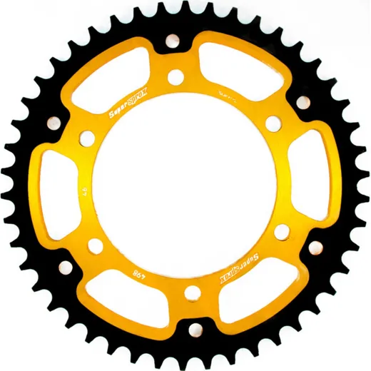 Stealth-Rear Sprocket / Chain Wheel Supersprox 525/46t gold 16605S46