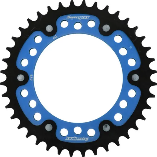 Stealth-Rear Sprocket / Chain Wheel Supersprox 530/40t blue 16603B40