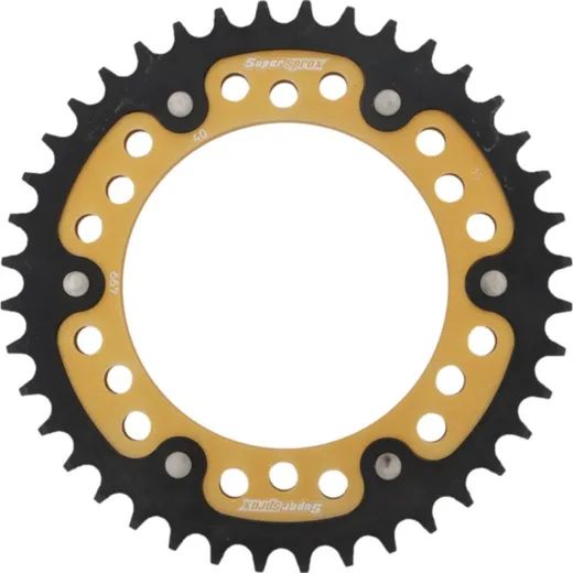 Stealth-Rear Sprocket / Chain Wheel Supersprox 530/40t gold 16603S40