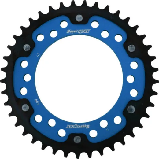 Stealth-Rear Sprocket / Chain Wheel Supersprox 530/41t blue 16603B41