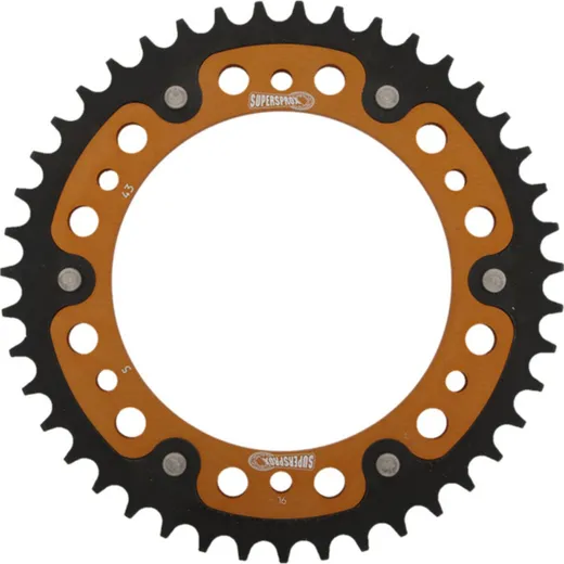 Stealth-Rear Sprocket / Chain Wheel Supersprox 520/43t gold 35304S43