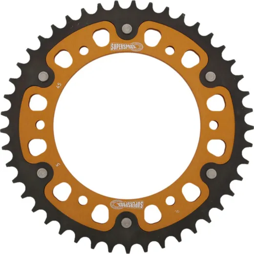 Stealth-Rear Sprocket / Chain Wheel Supersprox 520/45t gold 35304S45