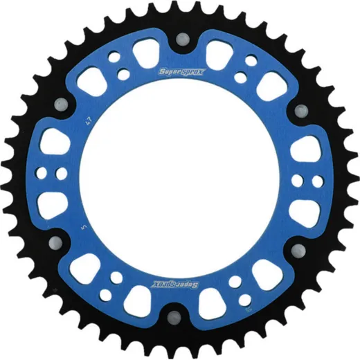 Stealth-Rear Sprocket / Chain Wheel Supersprox 520/47t blue 35304B47