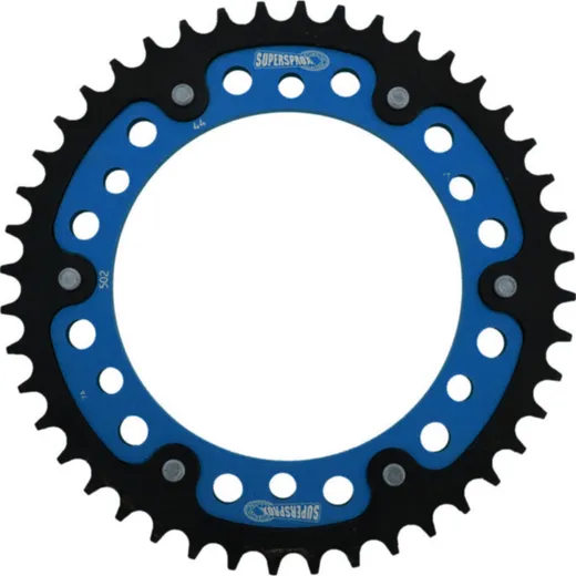 Stealth-Rear Sprocket / Chain Wheel Supersprox 530/44t blue 16701B44