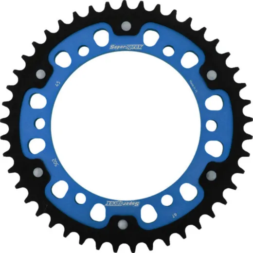 Stealth-Rear Sprocket / Chain Wheel Supersprox 530/45t blue 16701B45