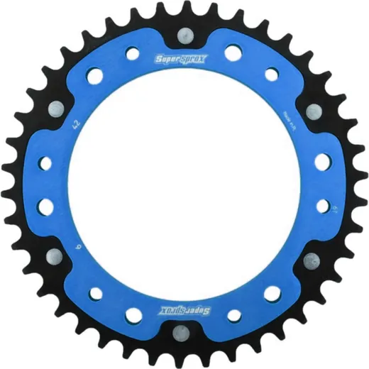Stealth-Rear Sprocket / Chain Wheel Supersprox 525/42t blue 35305B42