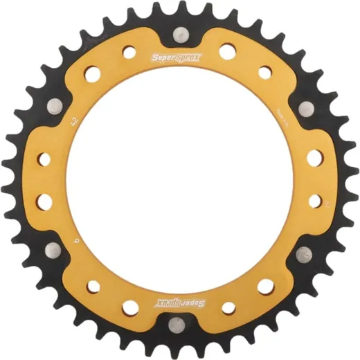 Stealth-Rear Sprocket / Chain Wheel Supersprox 525/42t gold 35305S42