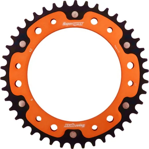 Stealth-Rear Sprocket / Chain Wheel Supersprox 525/42t orange 35305O42