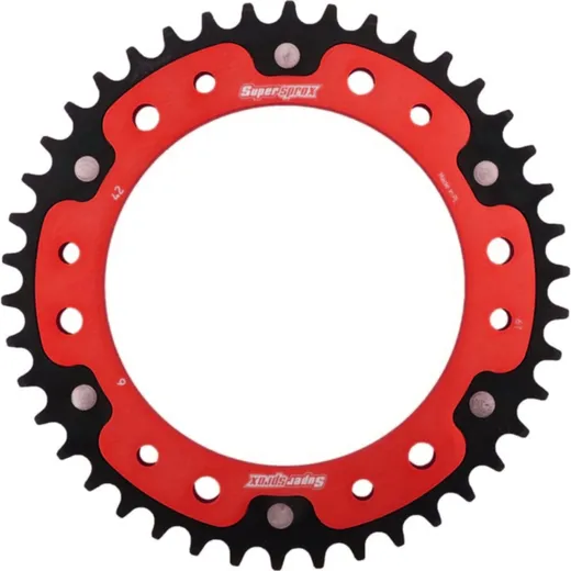 Stealth-Rear Sprocket / Chain Wheel Supersprox 525/42t red 35305R42