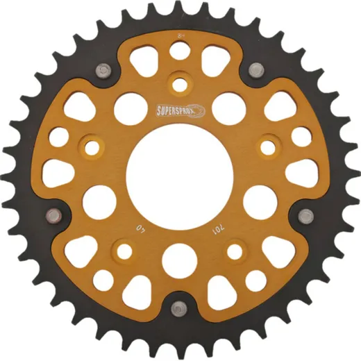 Stealth-Rear Sprocket / Chain Wheel Supersprox 520/40t gold 44203S40